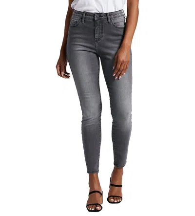 Jag High Rise Viola Skinny Jean In Grey