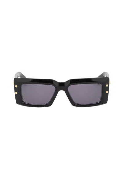 Shop Balmain Impérial Sunglasses In Black