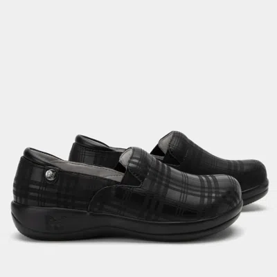 Shop Alegria Women's Keli Professional Shoes - Medium Width In Plaid To Meet You In Black