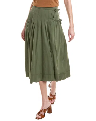 Shop Marella Zampa Skirt In Green