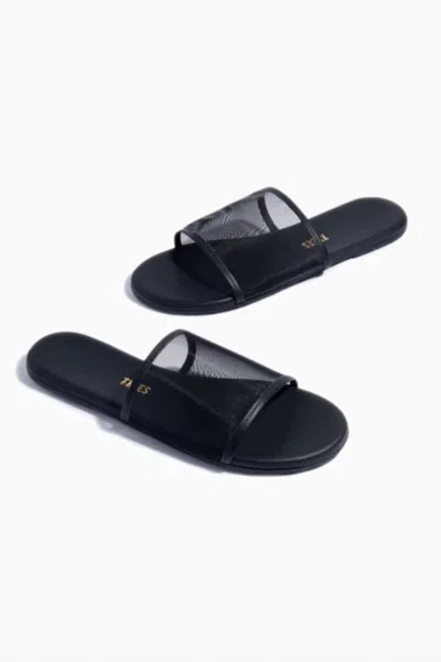 Shop Tkees Blair Womens Slides In Sable In Blue