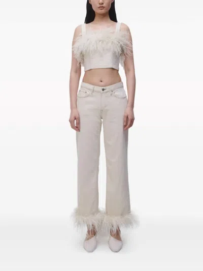 Jonathan Simkhai Jude Denim In Beige