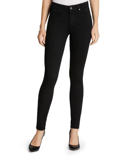 Shop Paige Hoxton Womens Mid-rise Everyday Skinny Jeans In Multi
