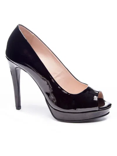 Shop Chinese Laundry Womens Peep Toe Slip On Pumps In Black