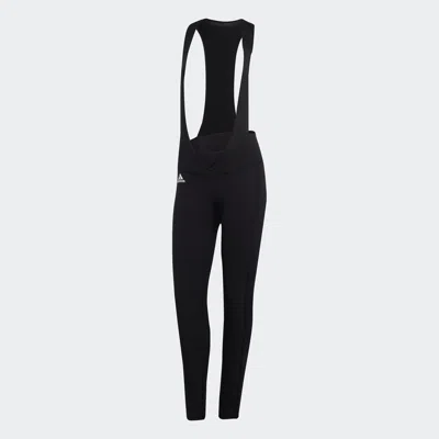 Shop Adidas Originals Women's Adidas The Padded Cold. Rdy Cycling Bib Tights In Black