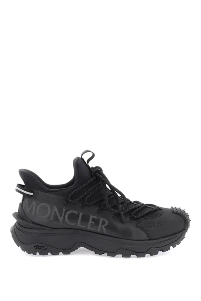 Shop Moncler Basic 'trailgrip Lite 2' Sneakers In Black