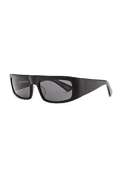 Shop Oliver Peoples X Khaite 1979c Rectangle Sunglasses In Black