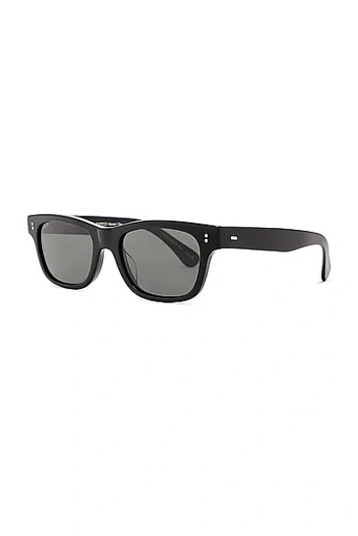 Oliver Peoples Womens Ov5540su Rosson Sun Polarised Rectangle-frame Acetate Sunglasses Black In Black
