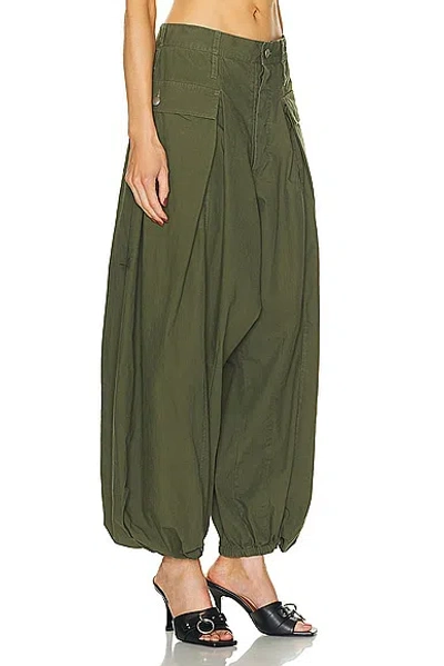 Shop R13 Jesse Army Pant In Olive