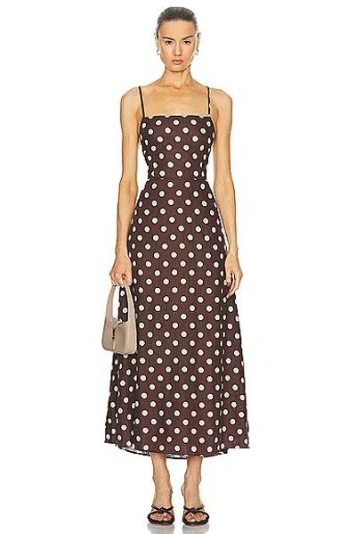 Shop Posse Lori Dress In Polka Dot