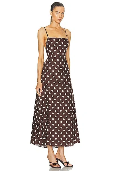 Shop Posse Lori Dress In Polka Dot