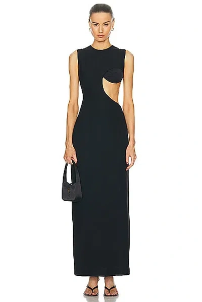 Shop Haight Tina Dress In Black