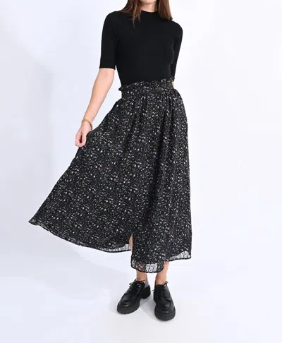 Shop Molly Bracken Tawny Skirt In Black