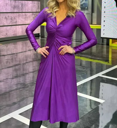 Shop Delfi Collective Francesca Dress In Purple