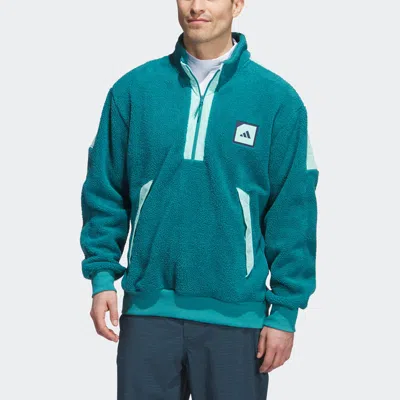 Shop Adidas Originals Men's Adidas Adicross Padded Fleece Half-zip Jacket In Multi