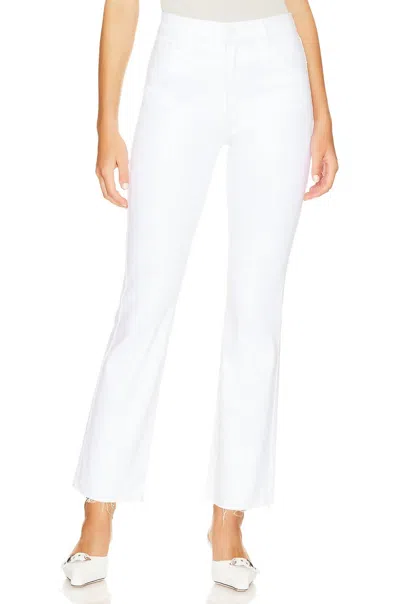 Shop Pistola Lennon High Rise Crop Boot Jeans In Vintage Cloud In White