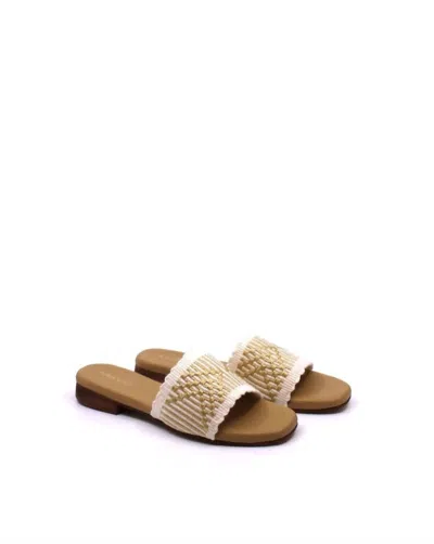Shop Kaanas Women's Mita Sandal In Ivory In Beige