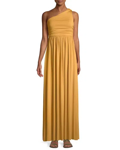Shop Rachel Pally Kaitlynn Dress In Yuzu In Yellow