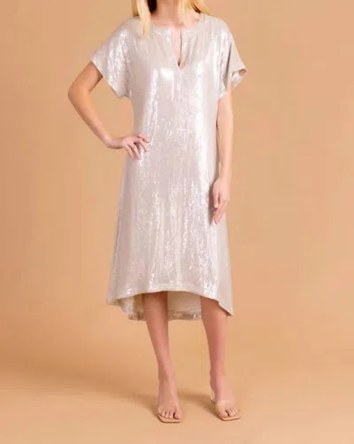 Shop S'edge Amara Dress In Marshmallow In Beige