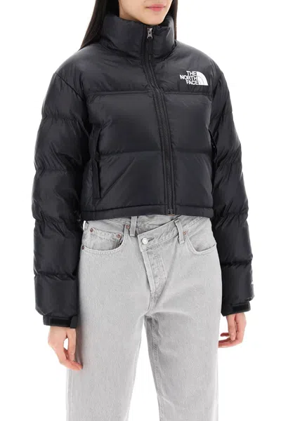 Shop The North Face Cropped Nuptse In Multi