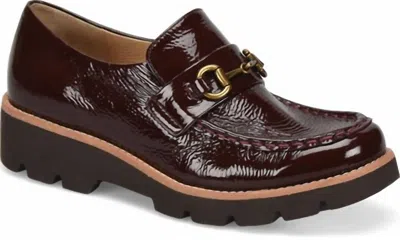 Shop Comfortiva Prewitt Loafer In Burgundy In Black