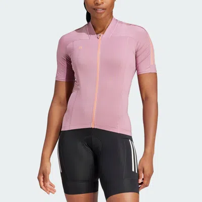 Shop Adidas Originals Women's Adidas The Short Sleeve Cycling Jersey In Multi