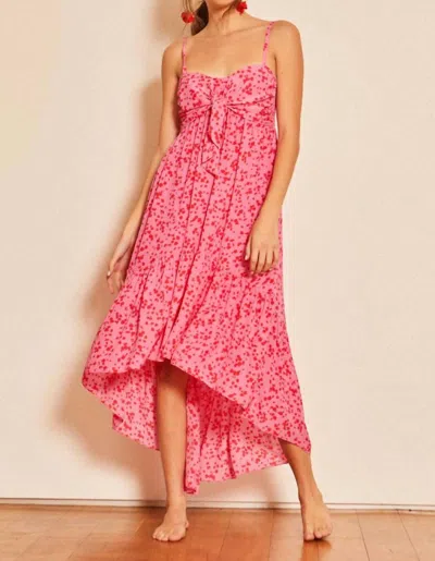 Shop Caballero Cabo Dress In Pink Pebble