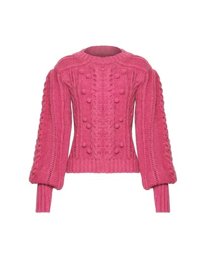 Shop Magali Pascal Lea Sweater In Fuschsia In Pink