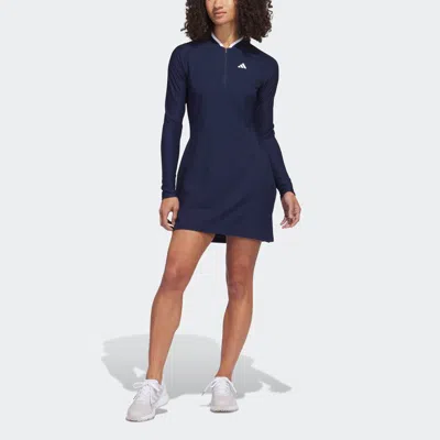 Shop Adidas Originals Women's Adidas Long Sleeve Golf Dress In Multi