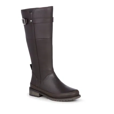 Emu Australia Women's Natasha Waterproof Boot In Expresso In Grey