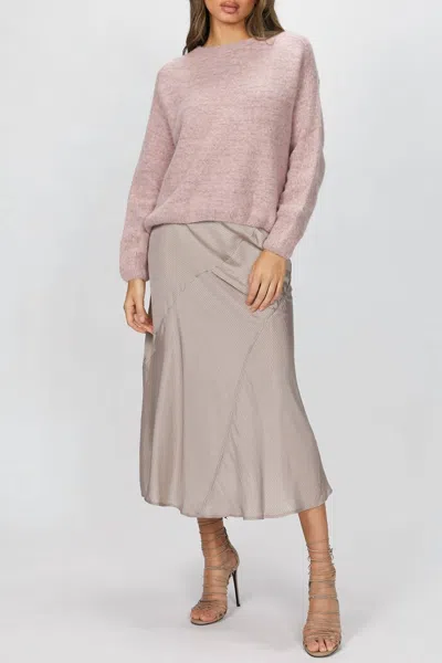Shop Humanoid Etta Skirt In Powder Stripe In Multi