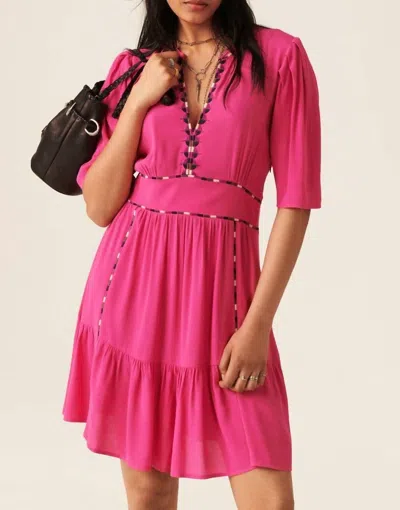 Shop Ba&sh Teresa Dress In Rose In Pink