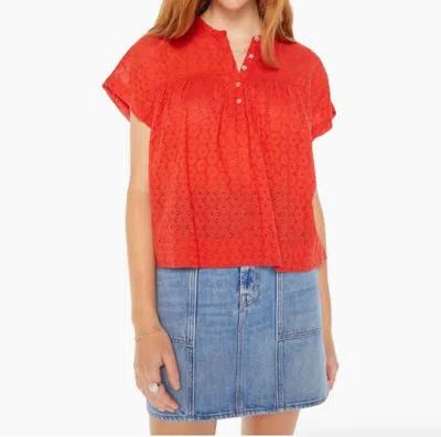 Shop Mother The Pop Your Top High Risk In Red