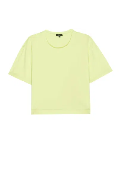 Shop Rails Women's Boxy Crew In Limon In Yellow