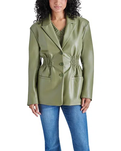 Shop Steve Madden Frida Jacket In Dusty Olive In Green