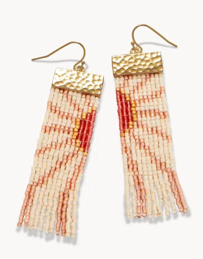 Shop Spartina 449 Bitty Bead Earrings In Full Sun In Red