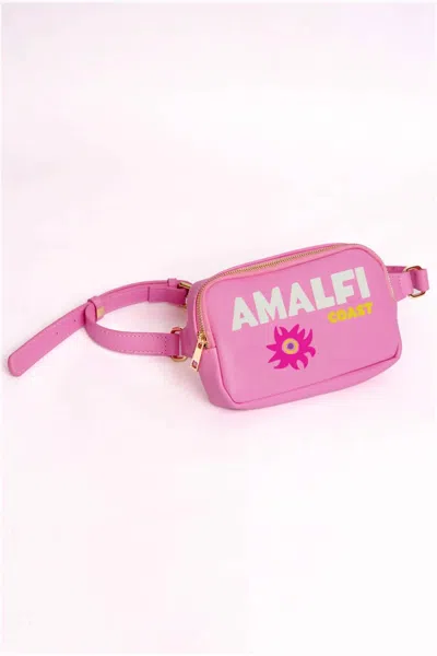 La Trading Co Amalfi Coast Franny Fanny Pack In Pink In Pink