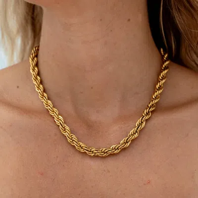 Shop Alco Jewelry Jetty Sunrise Necklace In Gold In Silver