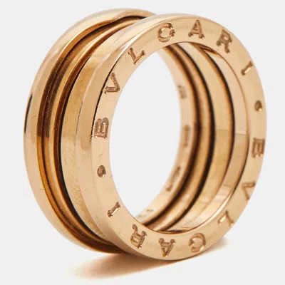 Shop Bvlgari B. Zero1 18k Rose Gold Ring