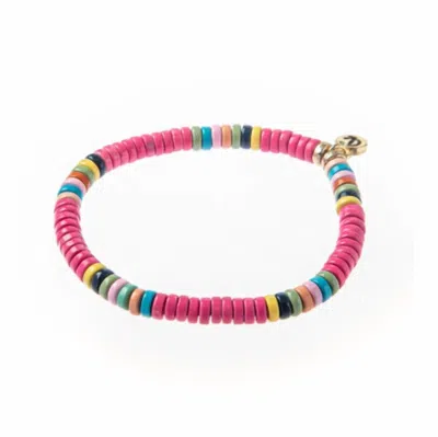 Caryn Lawn Women's Laguna Bracelet In Pink Multi In Pink