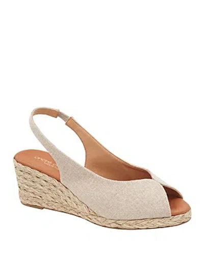 Andre Assous Audrey Espadrille Wedge Sandal In Hemp
