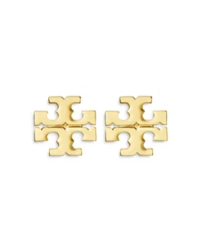 Tory Burch Kira T Monogram Stud Earrings In Gold