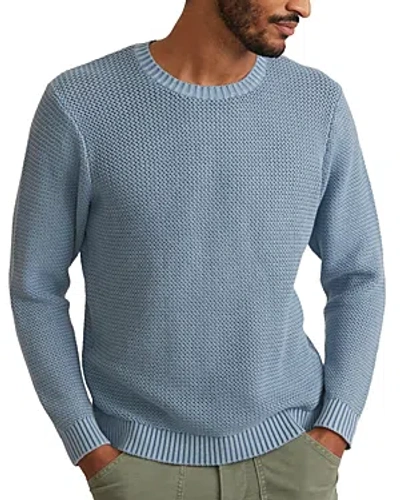 Shop Marine Layer Crewneck Sweater In Blue