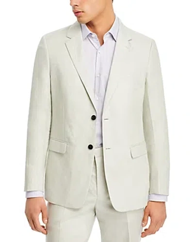 Shop Theory Chambers Linen Suit Jacket In Limestone