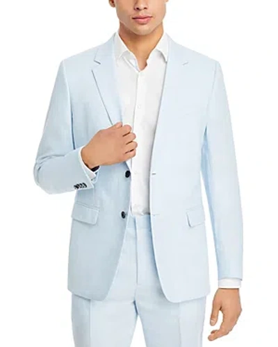 Shop Theory Chambers Linen Slim Fit Suit Jacket In Skylight