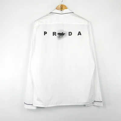 Pre-owned Prada X Raf Simons Pyjama Set Collector Item In White