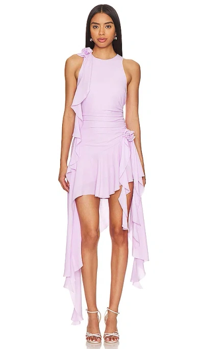 Shop Bardot Ivana Mini Dress In 淡紫色
