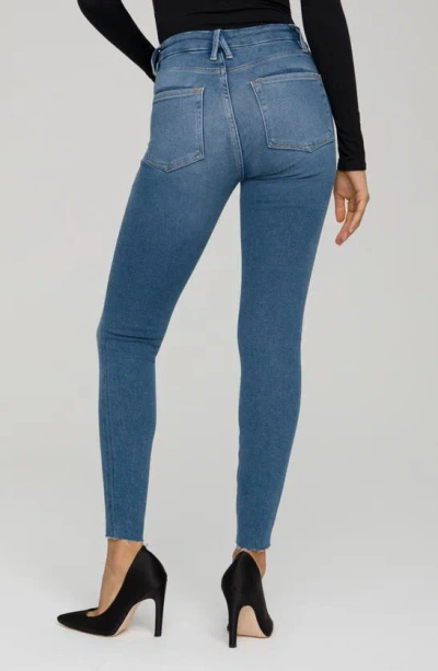 Shop Good American Good Legs Skinny Jeans In Blue655
