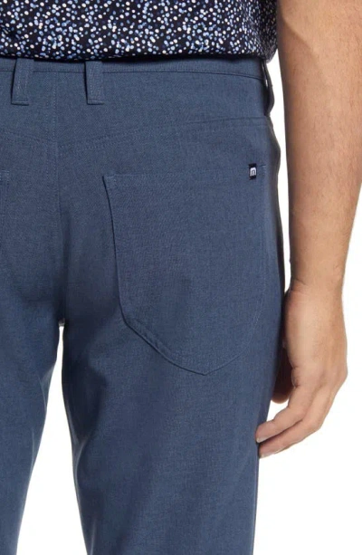 Travis Mathew Open To Close Performance Pants In Heather Navy