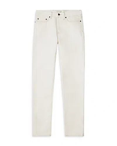 Shop Blk Dnm Slim Fit Jeans In Off White